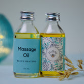 Rejuvenating massage oil